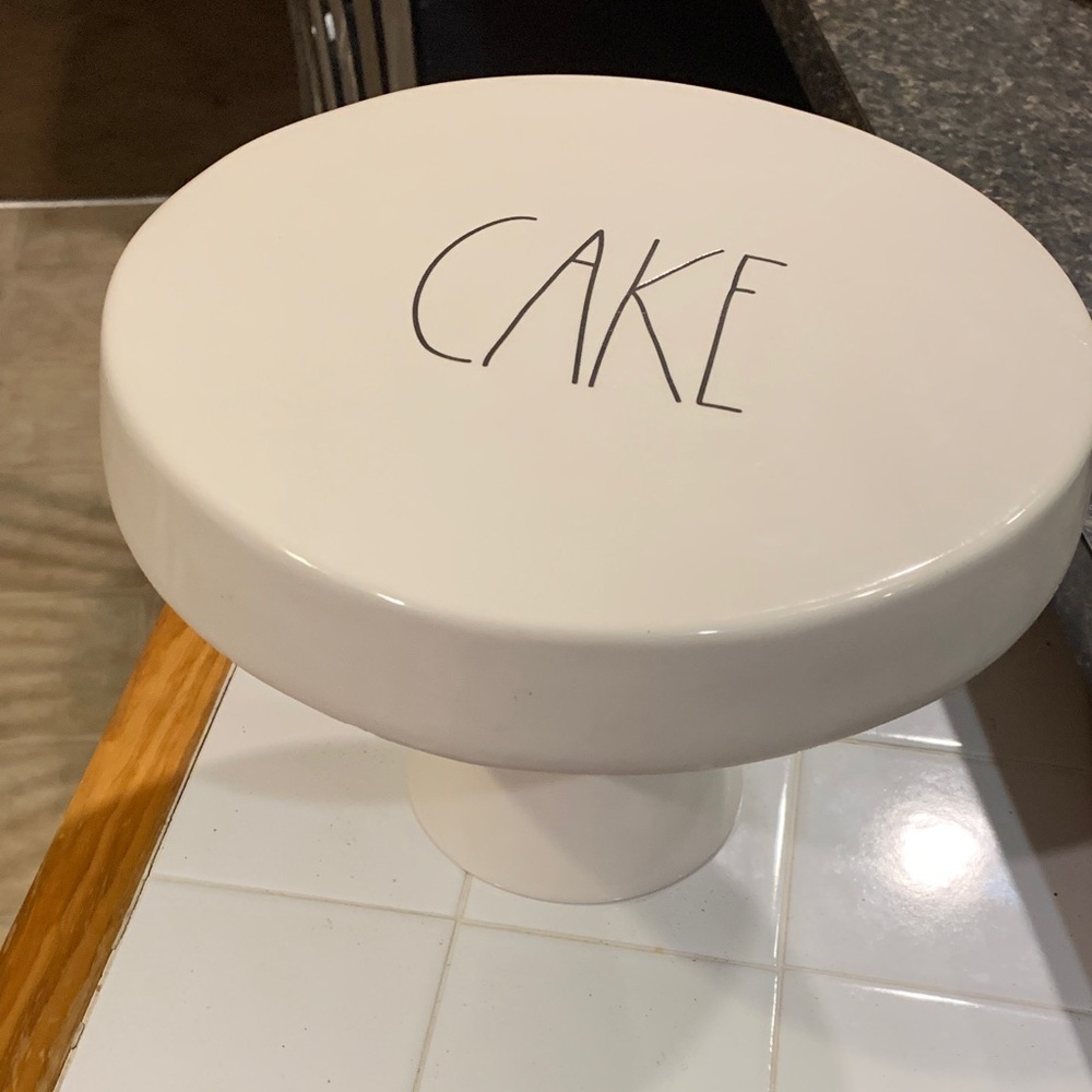 Rae Dunn Artisan Collection by Magenta White Cake Stand